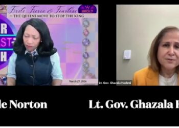 Video: Lt. Gov. Ghazala Hashmi Explains Why It’s Crucial for “Saving Our Democracy” That Virginians Pass the Redistricting Amendment