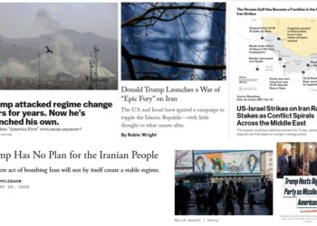 Sunday News: “The Death of Khamenei and the End of an Era”; “Trump attacked regime change wars for years. Now he’s launched his own.”; “Trump Has No Plan for the Iranian People”; “Millionaires, Republican Party elites and big-spending donors were at Mar-a-Lago to party”