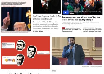 Tuesday (3/10/26) News: “Vague and contradictory Trump says Iran war ‘won’, but not ‘won enough’”