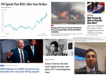 Thursday (3/19) News: Energy Prices Soar as “Trump threatens to ‘blow up’ world’s largest gas field”