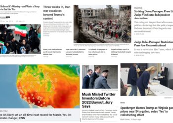 Saturday (3/21) News: “Three weeks in, Iran war escalates beyond Trump’s control”; “The US broke the all-time heat record for March. Yes, it’s climate change”