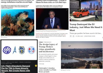 Monday (3/23) News: “Earth being ‘pushed beyond its limits’ as energy imbalance reaches record high”; “‘Nobody else is responsible’: Trump to blame for Iran crisis, ex-CIA chief says”