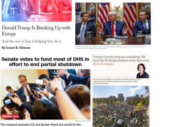 Friday (3/27) News: “Trump’s horrors keep accumulating. We need the No Kings protests more than ever”