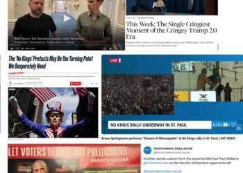 Sunday (3/29) News: “Russia took satellite images of U.S. air base”; Massive “No Kings” Protests, Springsteen Headlines Minnesota Demonstration