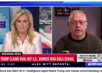 Video: Fmr. Rep. Denver Riggleman (R-VA05) Says Trump’s “Lying” About Attack on Girls School in Iran; “They know Iran didn’t do it”
