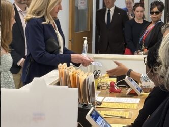 Video, Photo: Governor Abigail Spanberger Votes YES on the Redistricting Referendum