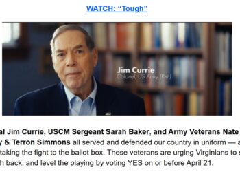 WATCH NEW AD: “Tough” — Virginia Veterans Fight Back 