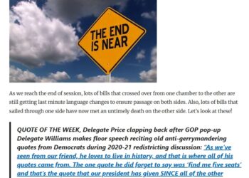 2026 VA General Assembly Heads Into Its Final Week; Here’s a Great Recap by VAPLAN