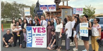 Photos: AAPI Leaders and Grassroots Activists Rally for “Vote YES” in Virginia
