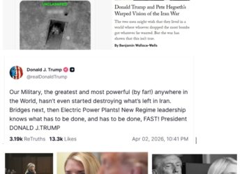 Friday (4/3) News: Trump’s, Hegseth’s “Warped Vision of the Iran War”; Half of Iran’s Missile Launchers “Still Intact”