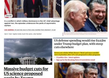 Saturday (4/4) News: “Downed jets puncture Trump’s and Hegseth’s claims of air invulnerability”