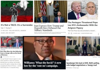 Thursday (4/9) News: “Iran 1, Trump 0”; Pentagon Threatened the Pope “With the Avignon Papacy”; Ben Cline Loves Trump’s “Sh*t Sandwich”