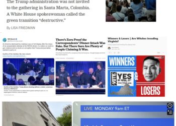 Monday (4/27) News: “60 Countries to Meet on Phasing Out Fossil Fuels but Are Excluding the U.S.”; “Gunfire of the Vanities: Trump dinner shooting defines a violent, unserious America”