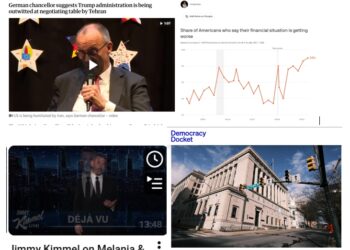 Tuesday (4/28) News: German Chancellor – “US is being ‘humiliated’ by Iran’s leadership”; “Americans feel worse off financially than at any point in 25 years”