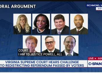 Audio: Virginia Supreme Court Hears Case on Redistricting Measure