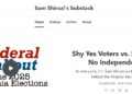 With the Final Day of Early Voting TODAY and the Election on Tuesday, Sam Shirazi Looks at “Shy Yes Voters vs. Skeptical No Independents”