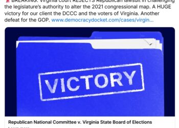 “Another defeat for the GOP”; “Richmond Circuit Court rules for Dems in redistricting case related to compactness”