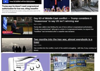 Saturday (5/2) News: Trump Blows Off 60-Day War Power Deadline, “Says US navy like ‘pirates’ while seizing a ship in Iranian blockade”