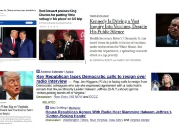 Tuesday (5/12) News: “Trump goes to China as Iran war smolders”; “Rod Stewart praises King Charles for putting ‘little ratbag in his place’”