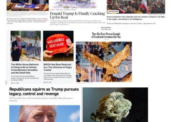 Thursday (5/21) News: Trump Turns US Into a Rogue Nation on Historic UN Climate Crisis Ruling; “There Has Never Been an Example of Presidential Corruption Like This”