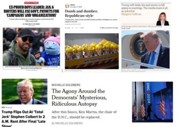 Friday (5/22) News: “Trump self-deals, lies and seems to fall asleep in meetings. The media treats it all as ‘priced in’”; “Dumb and dumber, Republican-style”