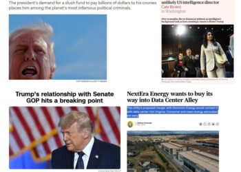 Saturday (5/23) News: “Trump Is Now a World-Class Kleptocrat”; Gabbard Gone – Good Riddance