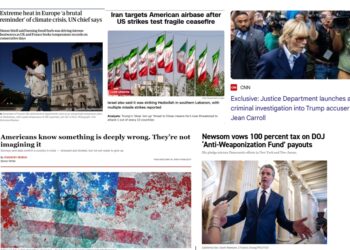 Thursday (5/28) News: “Extreme heat in Europe ‘a brutal reminder’ of climate crisis”; “Trump’s ‘blow ‘em up’ threat to Oman”; DoJ Launches Criminal Probe of Trump Accuser E. Jean Carroll; Great Idea by Gavin Newsom