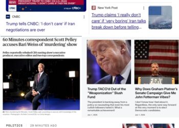 Tuesday (6/2) News: “High-Wire Negotiations with Iran? Trump Finds it ‘Very Boring.’”; “Trump TACO’d Out of the ‘Weaponization’ Slush Fund”