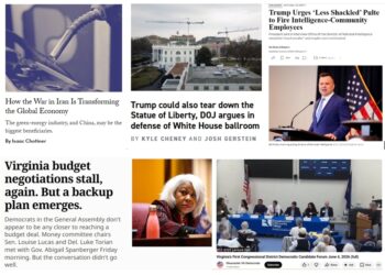 Saturday (6/6) News: Trump’s Iran War Mainly Benefits Green Energy, China?; DoJ Argues “Trump could also tear down the Statue of Liberty”; Trump Eggs On “‘Less Shackled’ Pulte”