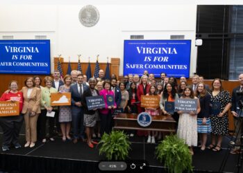 Gov. Spanberger [Ceremonially] Signs Legislation to Protect Families, Kids, & Law Enforcement Officers From Gun Violence