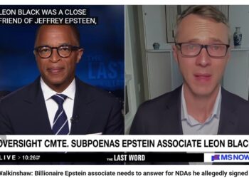 Video: Rep. James Walkinshaw (D-VA11) Says “Leon Black also has been accused of sexual abuse by multiple Epstein survivors, and he paid some of those survivors to sign NDAs.”