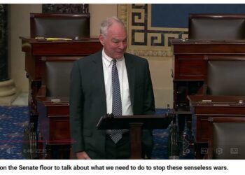 Video: Sen. Tim Kaine Floor Speech Condemns “three illegal wars – in Iran, Venezuela, and the Caribbean Sea and Eastern Pacific Ocean”