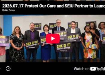Video: Rep. Don Beyer, VA Sen. Barbara Favola, and Arlington Chair Matt de Ferranti Join Protect Our Care and SEIU to Launch “Sick of It” Campaign in Virginia As Republican Health Care Cuts Drive Up Costs and Rip Away Care