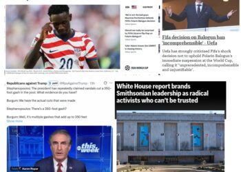 Monday (7/6) News: “Incomprehensible,” “‘Painfully corrupt’: Criticism mounts as FIFA gives United States special treatment”