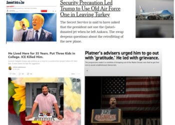 Thursday (7/9) News: “Trump’s Unhinged NATO Stunts Turned a World Summit Into a Zoo” – Also, Ditches Qatari-Gifted Air Force One