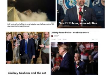 Monday (7/13) News: “Ceasefire disintegrates as US pounds Iran”; “New ICE boss, same old lies”