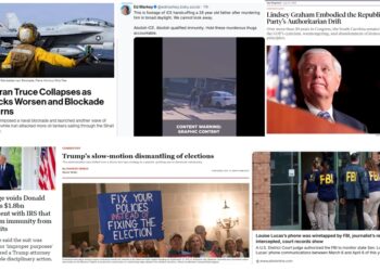 Tuesday (7/12) News: “US-Iran Truce Collapses as Attacks Worsen and Blockade Returns”; ICE Handcuffs Man After “murdering him in broad daylight”