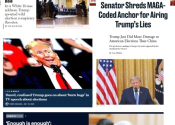 Friday (7/7) News: Sen. Mark Warner “Shreds MAGA-Coded Anchor for Showcasing Trump’s Lies”; “Dazed, confused Trump goes on about ‘burn bags,” “Drags America Deep Down the Rabbit Hole”
