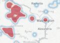 NOVA data centers map