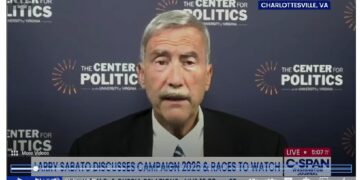 Video: UVA Prof. Larry Sabato Says DSA Primary Wins, While Few, Represent “an image problem for Democrats whether they think it is or not”