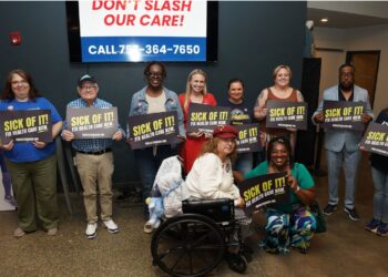 Video, Photos: Cardboard Jen Kiggans (R-VA02) Town Hall in Virginia Beach