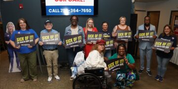 Video, Photos: Cardboard Jen Kiggans (R-VA02) Town Hall in Virginia Beach