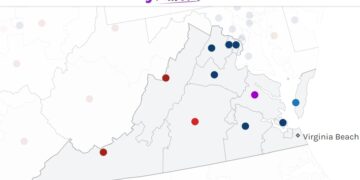 New FiftyPlusOne Election Forecast Has Dems Favored to Take the US House (85%), Senate (55%); VA01 a Toss-Up, VA02 Likely Dem