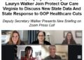 VIDEO: Rep. Jennifer McClellan (D-VA04), VA Deputy HHS Secretary Lauryn Walker Discuss New State Data And Response to GOP Healthcare Cuts
