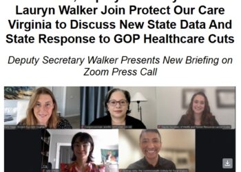 VIDEO: Rep. Jennifer McClellan (D-VA04), VA Deputy HHS Secretary Lauryn Walker Discuss New State Data And Response to GOP Healthcare Cuts