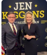 Fmr. Rep. Elaine Luria (D-VA02) Slams “corrupt Jen Kiggans [R-VA02] and Mike Johnson” for “meet[ing] with wealthy donors today” in Hampton Roads