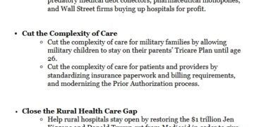 VA02 Democratic Nominee Elaine Luria Releases Plan to Make Health Care Affordable & Accessible for Every Virginian