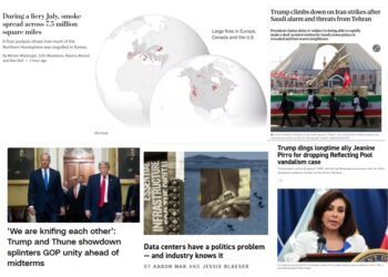Sunday (8/2) News Roundup: Climate Crisis/”Fiery July”, Trump Backs Down on Iran Strikes After Saudis Freak Out…