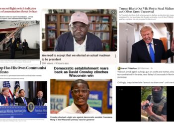 Wednesday (8/12) News Roundup: Trump Secretly Ditched Air Force One to Avoid Iran Assassination Threat; Trump’s “Vile Plot to Steal Midterms”