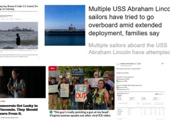 Thursday (8/13) News Roundup: Sailors Going Overboard Amid Trump’s Iran Quagmire; Hormuz Still Not Open…